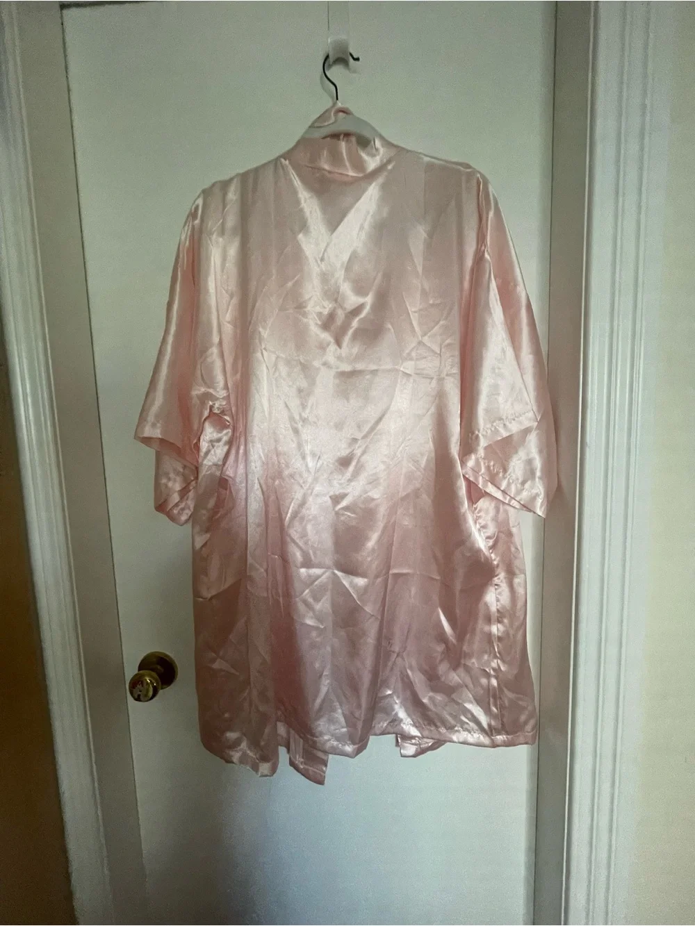 Amazon Pink Satin Robe - Picture 6 of 6